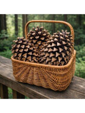Giant Coulter Pine Cone 8–12” Hand-Collected California Natural Decor Specimen